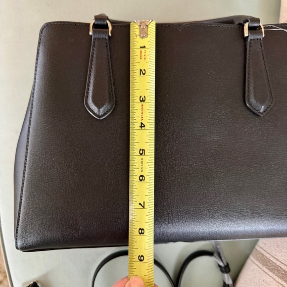 Kate Spade Medium Triple Compartment Black Satchel - Picture 13 of 14